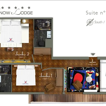 Snow Lodge Hotel Courchevel 1850 Exterior photo