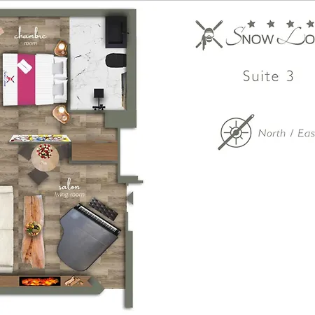 Snow Lodge Hotel Courchevel 1850 Exterior photo